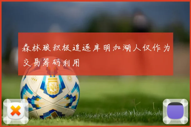 森林狼积极追逐库明加湖人仅作为交易筹码利用